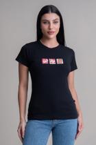 Camiseta Feminina Texas Farm - Cf343 - Preto P