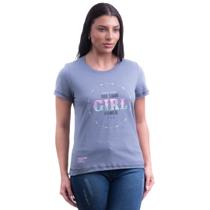 Camiseta Feminina Texas Farm - High Way - Cf275 - Cinza Medio