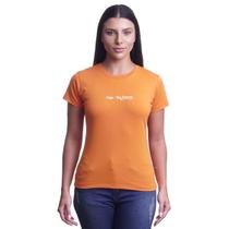 Camiseta Feminina Texas Farm - Less Is More - Cf195 - Laranja Tangerina