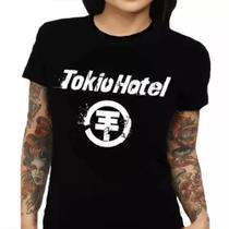 Camiseta Feminina Tokio Hotel Camisa Baby Look 100% Algodão