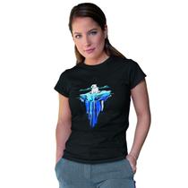 Camiseta Feminina Urso Polar Geleira Aquecimento Global Camiseta Feminina Urso Polar Geleira Aquecimento Global