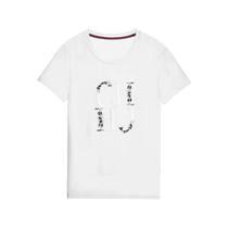 Camiseta Feminina Verão Manga Curta com Bordado - Moda Casual CHCH 2024