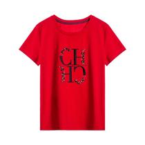 Camiseta Feminina Verão Manga Curta com Bordado - Moda Casual CHCH 2024