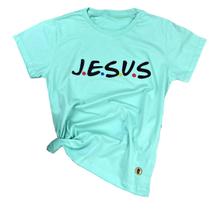 Camiseta Feminina Verde Menta J.E.S.U.S Camiseta Feminina Verde Menta J.E.S.U.S