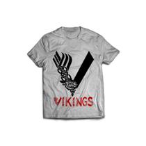 Camiseta Feminina Vikings Série Ragnar Lodbrok Camiseta Feminina Vikings Série Ragnar Lodbrok