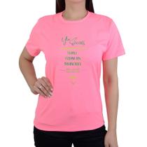 Camiseta Feminina Voorth MC Rosa Neon - 5632S Camiseta Feminina Voorth MC Rosa Neon - 5632S