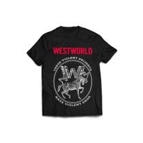 Camiseta Feminina Westworld Série Camiseta Feminina Westworld Série