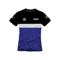 Camiseta Feminina Yamaha New Preto AllBoy