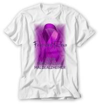 camiseta fevereiro roxo lúpus fibromialgia malde Alzheimer - VIDAPE
