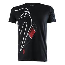 Camiseta Fight Jiu Jtsu Muay Thai Mma Venum Black Belt Dark