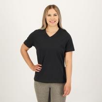 Camiseta Fila Basic Feminina Preta Camiseta Fila Basic Feminina Preta