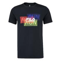 Camiseta Fila Basic Run Print Masculina