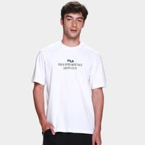 Camiseta Fila Comfort High Style Letter Masculina Camiseta Fila Comfort High Style Letter Masculina