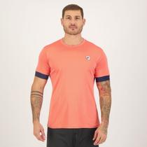 Camiseta Fila Fbox II Rosa e Marinho