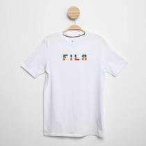 Camiseta Fila Letter Fun Infantil Camiseta Fila Letter Fun Infantil