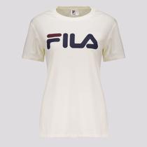 Camiseta Fila Letter Premium II Feminina Off White Camiseta Fila Letter Premium II Feminina Off White