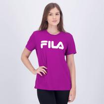 Camiseta Fila Letter Premium II Feminina Roxa