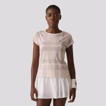 Camiseta Fila Regular Graphic Player F-Box Xadrez Bege Camiseta Fila Regular Graphic Player F-Box Xadrez Bege