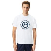 Camiseta Fila Regular Official Sponsor Rio Open 26 Branca Camiseta Fila Regular Official Sponsor Rio Open 26 Branca