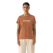 Camiseta Fila Rio Open F-Box Marrom Camiseta Fila Rio Open F-Box Marrom