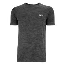 Camiseta Fila Sport Melange Masculina - Cinza escuro