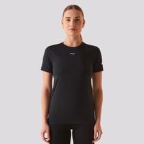 Camiseta Fila Sun Protect Breezy Feminina Preto Camiseta Fila Sun Protect Breezy Feminina Preto