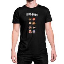 Camiseta Filme Harry Potter T-shirt Algodão Blusas