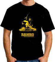 Camiseta filme Rambo 3 - 1988