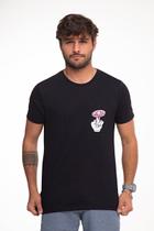 Camiseta Finger on the Donut - Preto