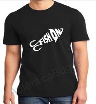 Camiseta Fish on pesca masculina feminina