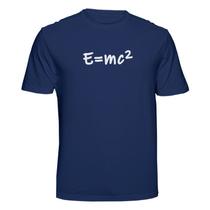 Camiseta Física Relatividade Geral Albert Einstein Cor:Azul MarinhoTamanho:GG Camiseta Física Relatividade Geral Albert Einstein Cor:Azul MarinhoTamanho:GG