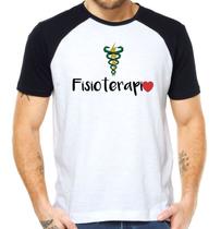 Camiseta fisioterapia curso formatura faculdade camisa