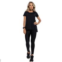 Camiseta Fit Feminina Cobre Bumbum Amplifit Camiseta Fit Feminina Cobre Bumbum Amplifit