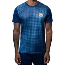 Camiseta Fit Manchester City Masculino - Marinho