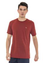 Camiseta Fitness Dry Level Yacht Master - Vermelho Escuro