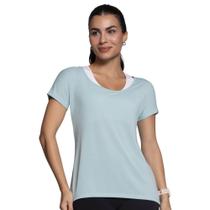 Camiseta Fitness Manga Curta Selene 20860 002 DryFit
