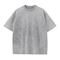 Camiseta Fkatuzi de algodão lavado com ácido para meninos de 10 a 12 anos Camiseta Fkatuzi de algodão lavado com ácido para meninos de 10 a 12 anos