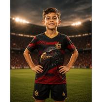 Camiseta Fla Urubu Dourado Masculina Adulto/Infantil Dryfit Premium - Camiseta Fla Urubu Dourado Masculina Adulto/Infantil Dryfit Premium -