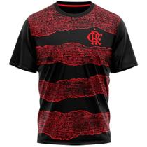 Camiseta Flamengo Hovel Braziline Infantil - Preto