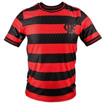 Camiseta Flamengo Vermelha Dry Listrada Masculina Cor:PretoTamanho:GGênero:Únissex Camiseta Flamengo Vermelha Dry Listrada Masculina Cor:PretoTamanho:GGênero:Únissex