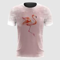 Camiseta Flamingo Belo Dançando