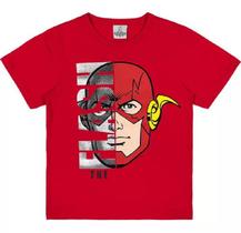 camiseta flash infantil masculina D C Comics