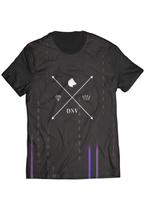 Camiseta Flechas Crown Diamond Black Purple Camiseta Flechas Crown Diamond Black Purple