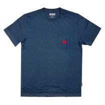 Camiseta Florence Burgee Bolso Marinho Camiseta Florence Burgee Bolso Marinho