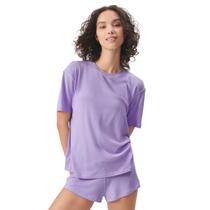 Camiseta Florence by mills Cozy Crush Boyfriend Lavender