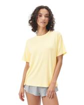 Camiseta Florence by mills Cozy Crush para mulheres Baby Buttercup