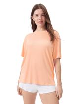 Camiseta Florence by mills Cozy Crush para mulheres Soft Peach
