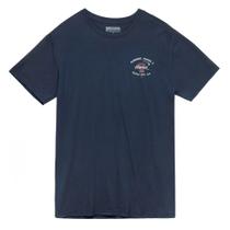 Camiseta Florence Marine Island Script Azul Marinho