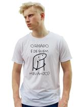 Camiseta Flork Sincero bebum o figado é de quem meu anjo M06