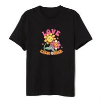 Camiseta Flower Feminina Algodao Premium Camiseta Flower Feminina Algodao Premium